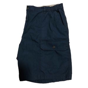 Van Heusen Traveler Cargo Shorts- Navy